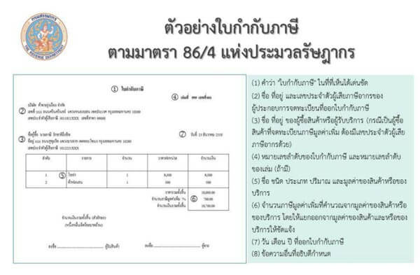 ตามมาตรา 86/4 แห่งประมวลรัษฎากร